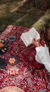 Picnic in the castle park